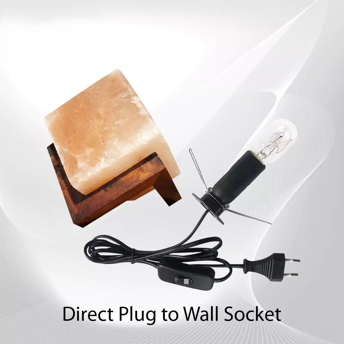 Penny Cube Shape Salt Lamp