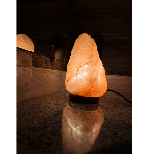 Himalayan Glow Salt Lamp 6-8lb weight and 7-8 inches height